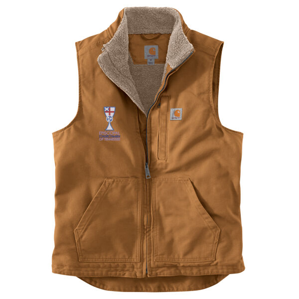 TN Churchmen - Sherpa Lined Mock Neck Vest Thumbnail