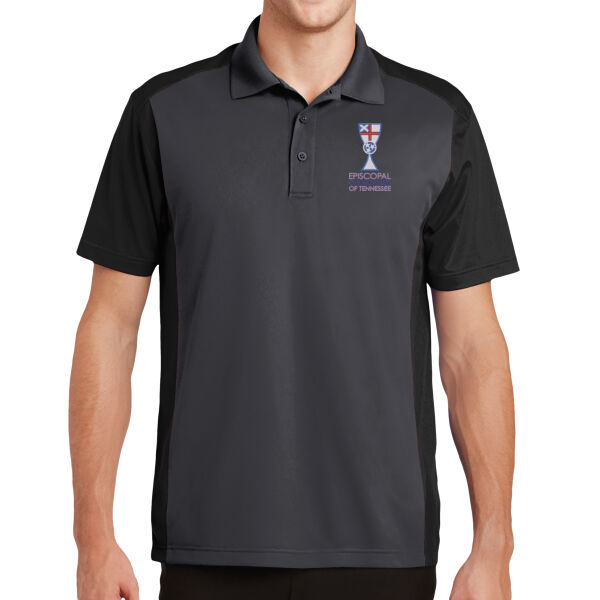 TN Churchmen - Colorblock Micropique Sport Wick ® Polo Thumbnail