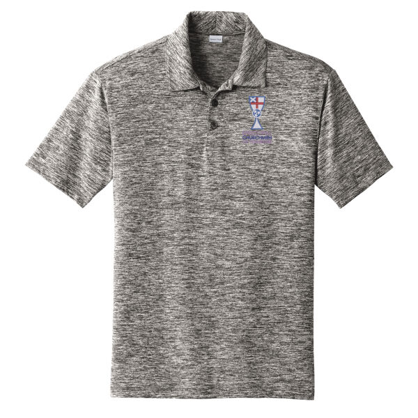 TN Churchmen - PosiCharge ® Electric Heather Polo Thumbnail
