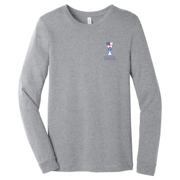TN Churchmen - Unisex Heather CVC Long Sleeve Tee Thumbnail