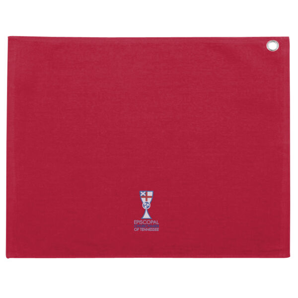 TN Churchmen - Velour Hemmed Towel with Grommet & Hook Thumbnail